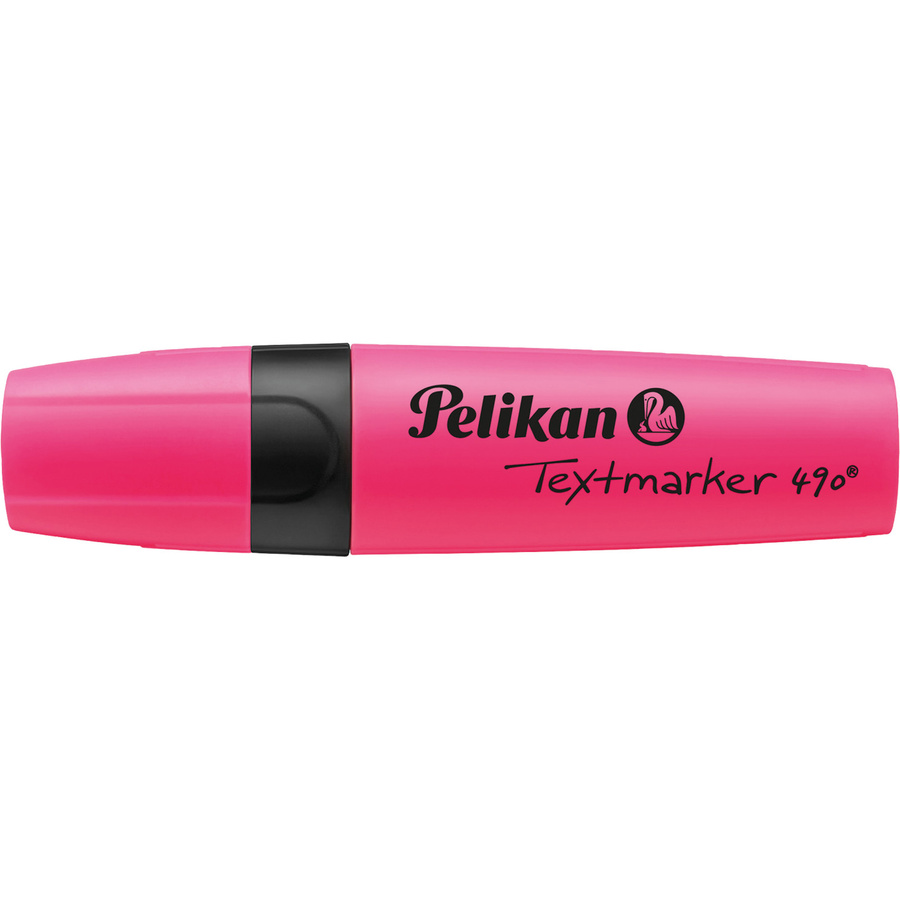 Pelikan Textmarker 490 mit Keilspitze in Pink - Bild 2