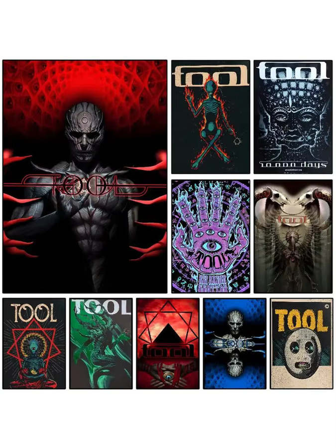 Singer Tool Musik Album Poster HD Wanddekoration Multicolor Rechteckig - Bild 2