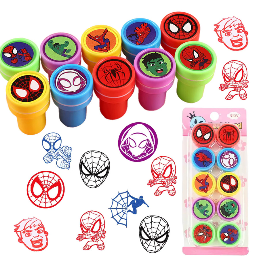 Hot Toys Marvel Spiderman-Stempel, 10-teiliges Set - Bild 2