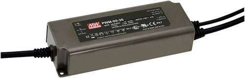 Mean Well PWM-90-24 LED-Trafo Konstantspannung 90 W, 24 V/DC, dimmbar, grau - Bild 1