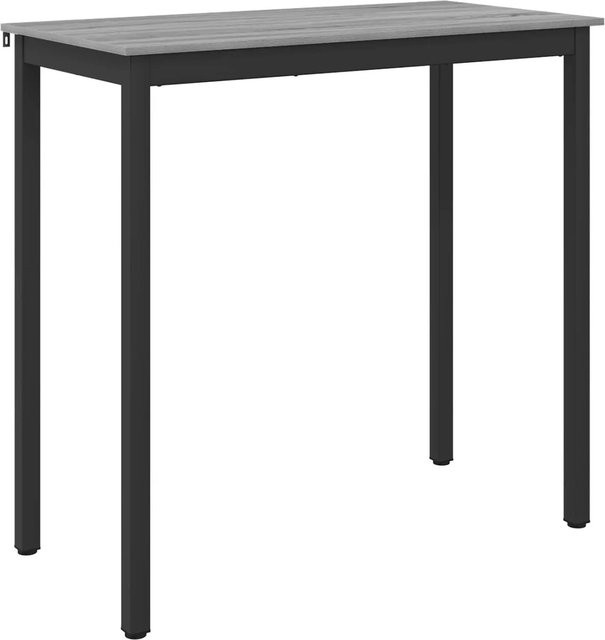 vidaXL Esstisch aus Holzwerkstoff und Metall in modernem Design, rechteckig, B/T/H: 105 x 55 x 55 cm - Bild 1