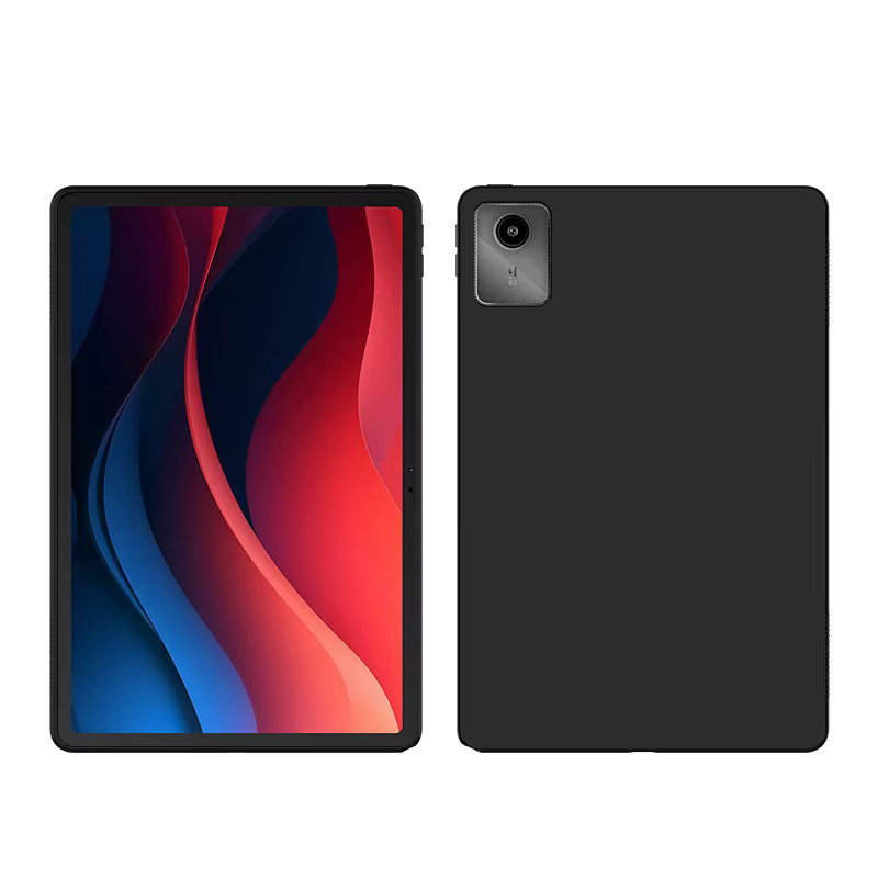 AJIUYU Soft Case für Lenovo Xiaoxin Pad 2024 11 Zoll und Lenovo Tab M11 TB-331FC in Schwarz aus Silikon TPU - Bild 4