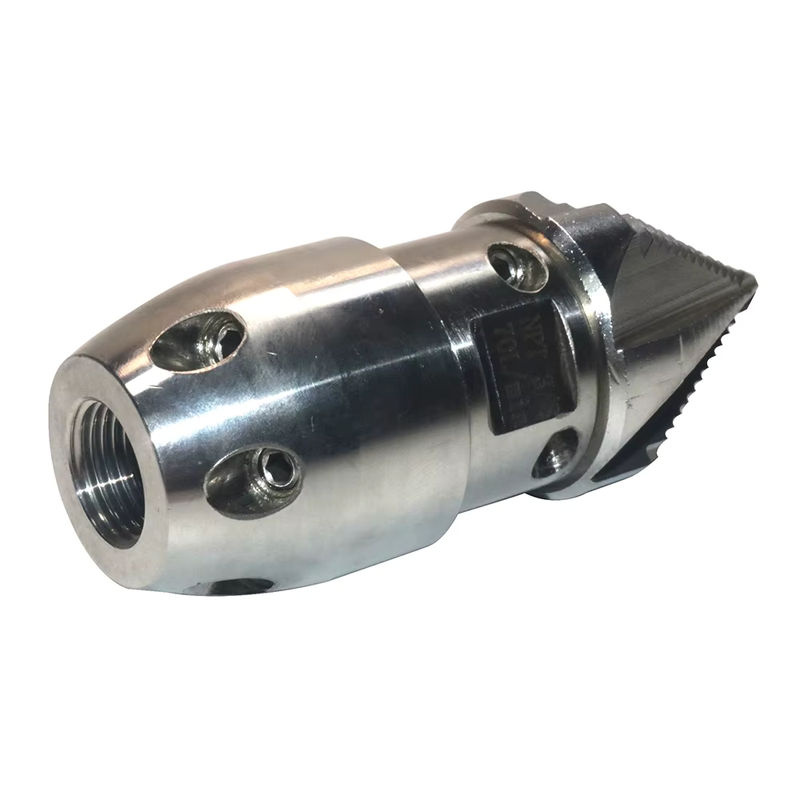 AMY CAR NEW FORCE Rotierende Hochdruck-Rotationsdüse NPT 3/8'' für Kanalisation und Schlammreinigung mit 70 l/min - Bild 6