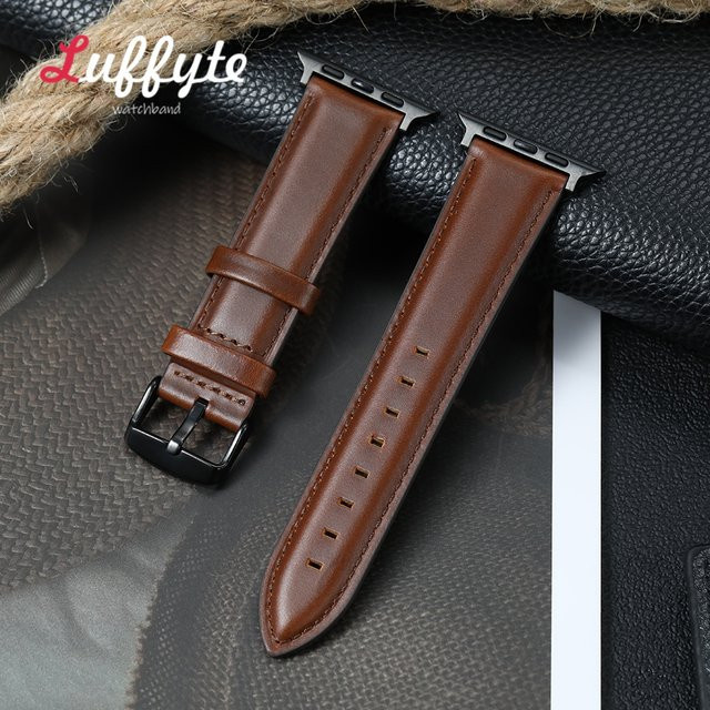Luffyte Uhrenarmband Leder, Unisex - Bild 1