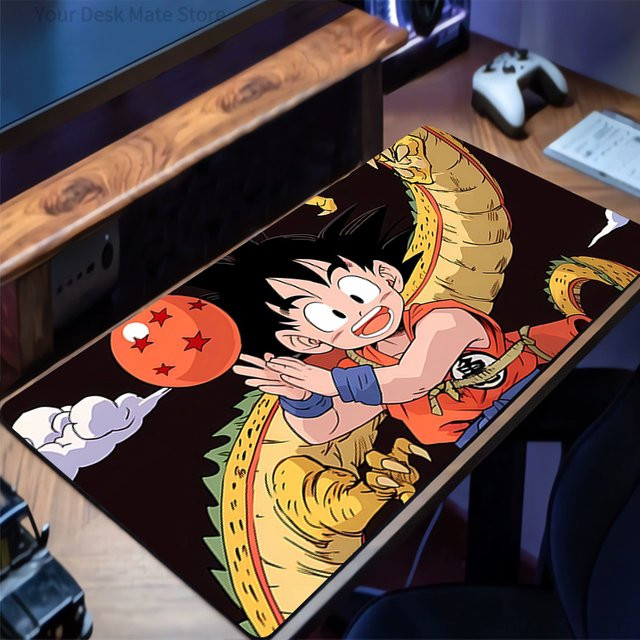 Bandai Dragon Ball Gamer Mauspad, rutschfeste Anime Schreibtischunterlage für PC und Laptop, multicolour - Bild 1