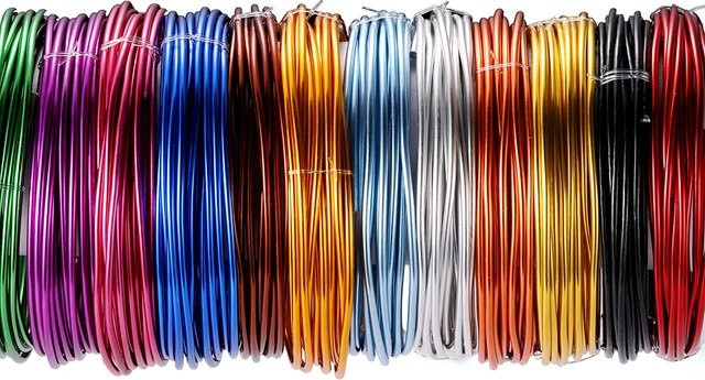 YouYoungDifferent Aluminiumdraht, Mehrfarbig, Unisex - Bild 1