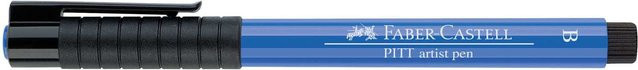 Faber Castell PITT artist pen brush Tintenzeichner in Kobaltblau für Profis - Bild 1