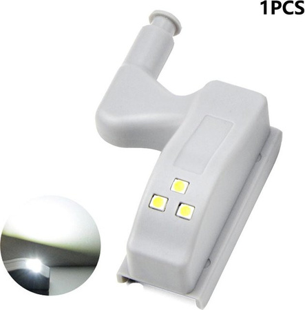Lcamaw Lighting LED Schranklampe mit Bewegungssensor in Weiß für Küche, Bad und Schlafzimmer