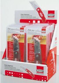 Bessey Klingen-Klappmesser mit Aluminiumgriff in Rot - Bild 1