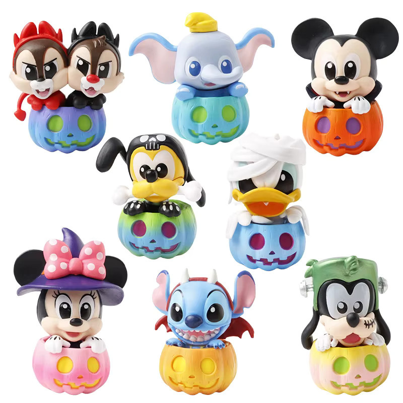 Disney Mickey Mouse and Friends Halloween Limited Cosbi Blind Box Minifigur Multicolor - Bild 3