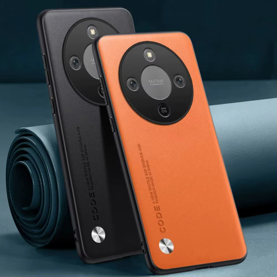 Luxus PU-Leder Schutzhülle mit Silikonkanten für Honor Magic 8 7 6 Pro Lite X9D/70 in Grün - Bild 2