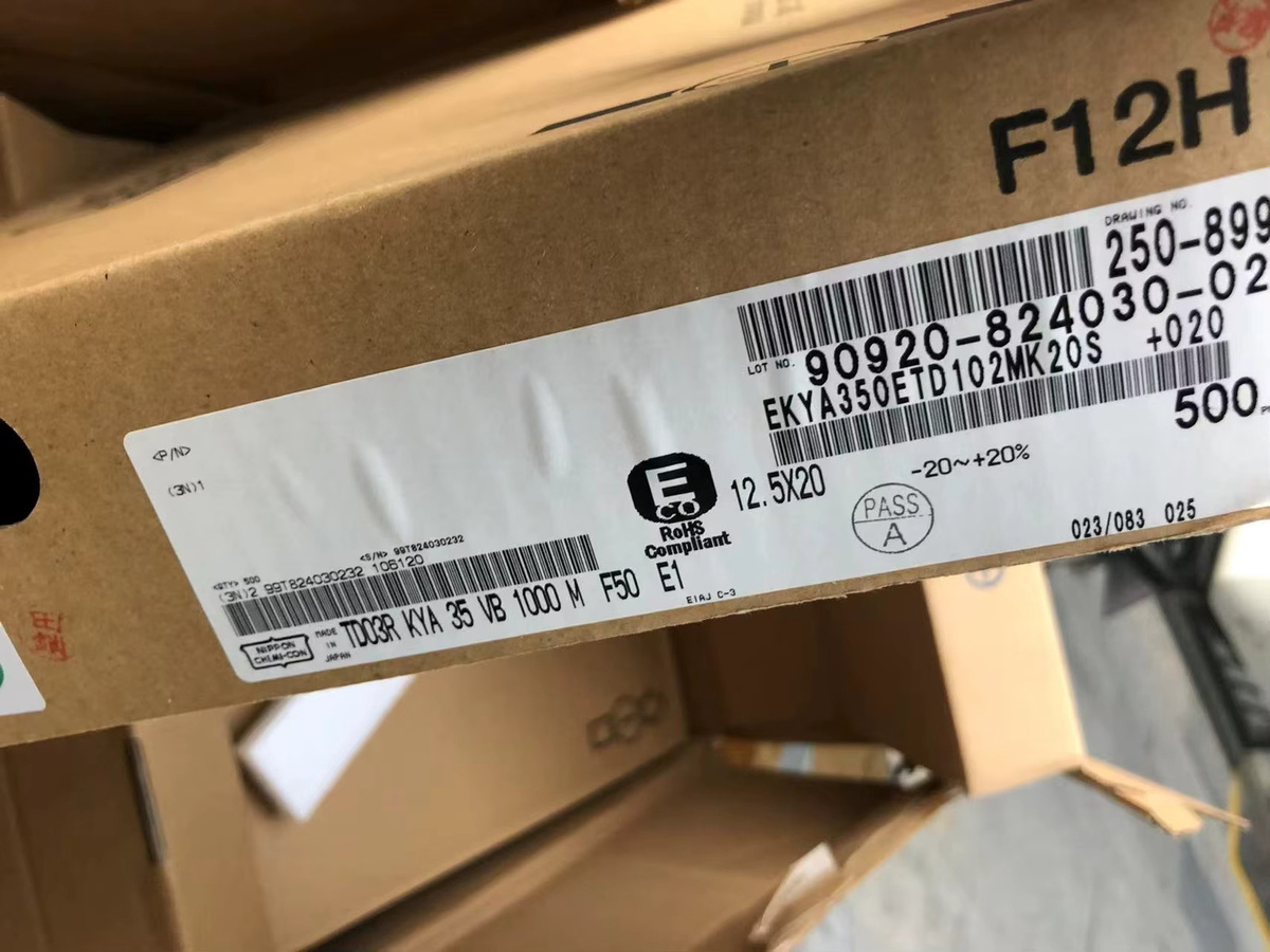 Chemi-Con Nippon Kya Elektrolytkondensator NCC Excel 35V 1000uF Low ESR B/H: 12,5 x 20 mm - Bild 2