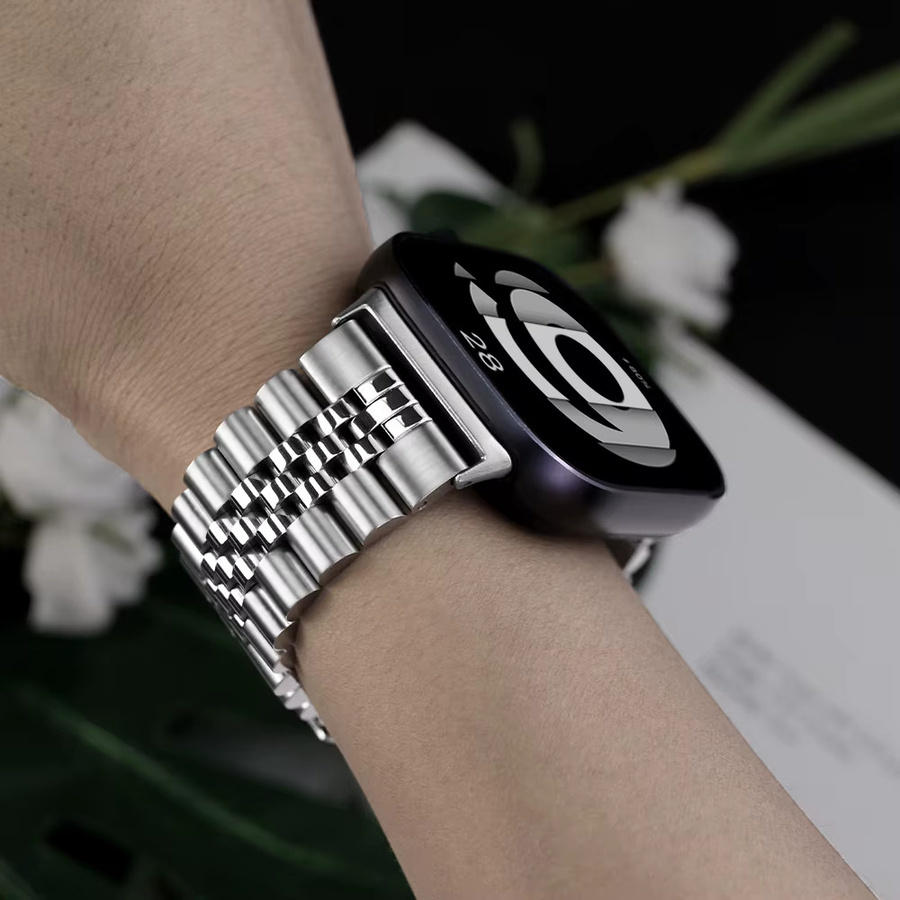 jansin Uhrenarmband Edelstahl, Silber, Herren - Bild 3