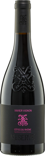 Xavier Vignon Côtes du Rhône Réserve Vielles Vignes 2022, Rotwein, 0,75 l - Bild 1