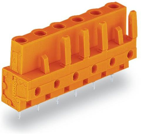 WAGO Federleiste 232-769/045-000 in Orange, 25 Stück - Bild 1