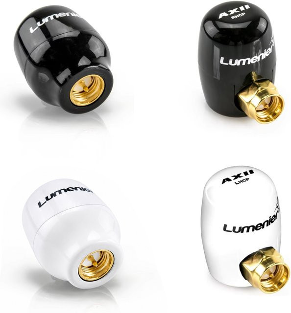 Lumenier AXII 2 Stubby SMA 5,8GHz Antenne in Schwarz für RC-Drohnen und FPV-Brillen - Bild 1