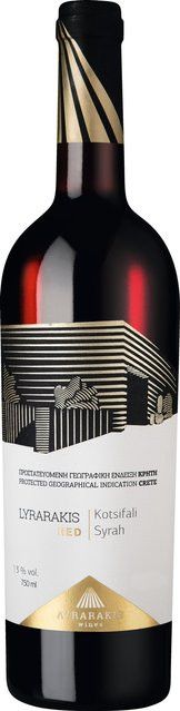 Lyrarakis Rotwein Syrah, Kotsifali, Merlot, Kreta, 2021, trocken, 0,75 l - Bild 1
