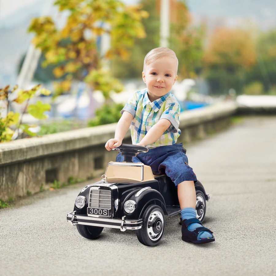 Aosom Rutschauto, Kinderfahrzeug, Schwarz, ab 1,5 Jahre - Bild 2