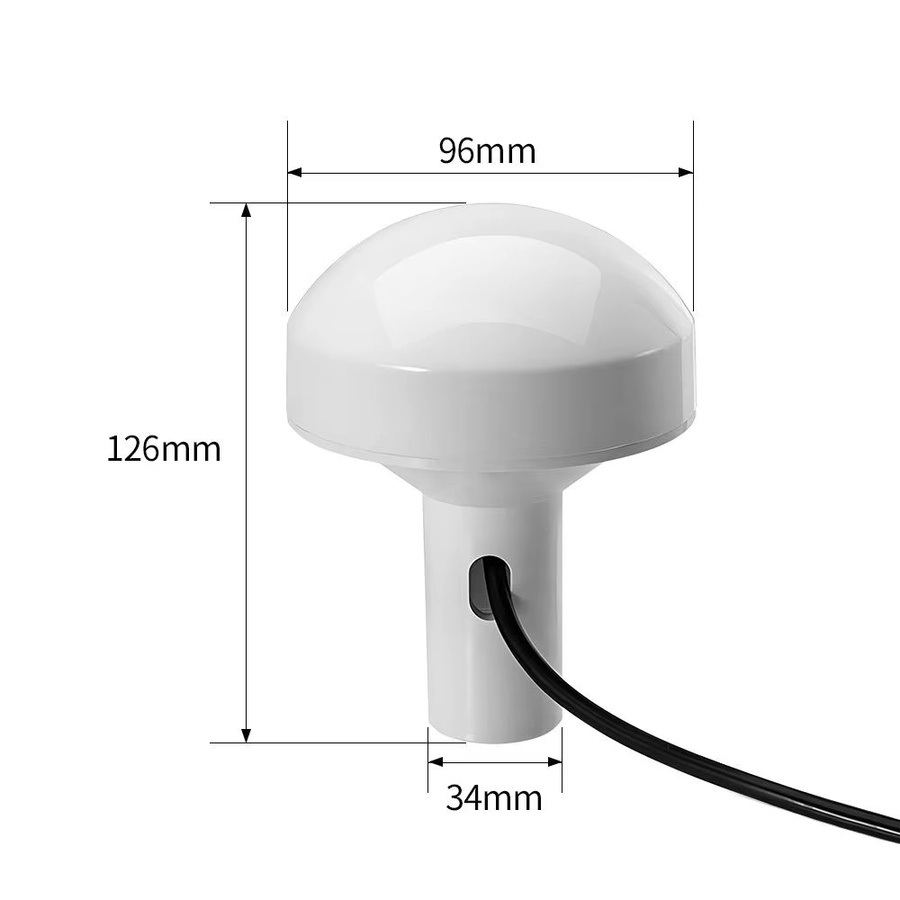 Garmin Externe Marine-Boot-GPS-Antenne in Weiß für Ship GPS, GPSMAP, AIS, GDU, GNC und GPSCOM mit Beidou-Navigation - Bild 2