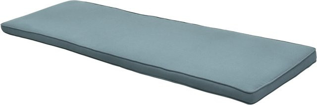 Beautissu Loft BK Auflage Bankkissen Sitzkissen in Taubenblau, B/T/H: 100 x 48 x 5 cm - Bild 1