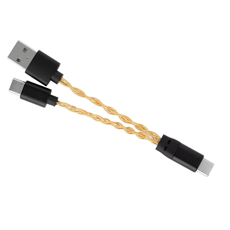 SHANLING & ONIX OL2 OFC USB-C Audio-Kabel aus versilbertem Kupfer mit Goldkontakten - Bild 1
