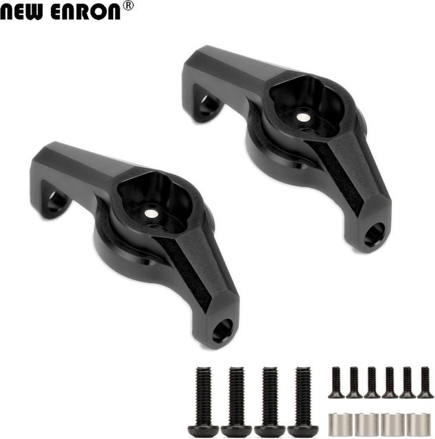 ENRON Vorderachse Portalantrieb Lenkrollenblock-Set, RC Crawler Car Zubehör, Metall - Bild 1