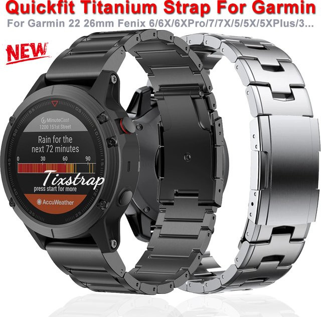 CAOWTAN Uhrenarmband Titan, Silber, Unisex - Bild 1