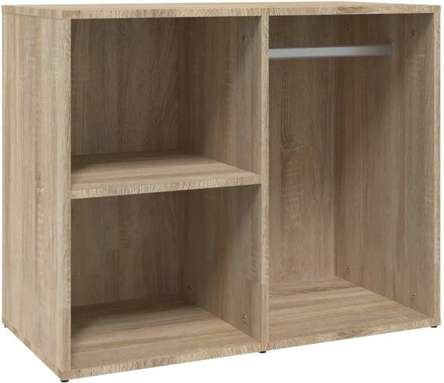 vidaXL Kleiderschrank Modern in Sonoma-Eiche, Farbe Braun, B/T/H: 80 x 40 x 65 cm - Bild 1