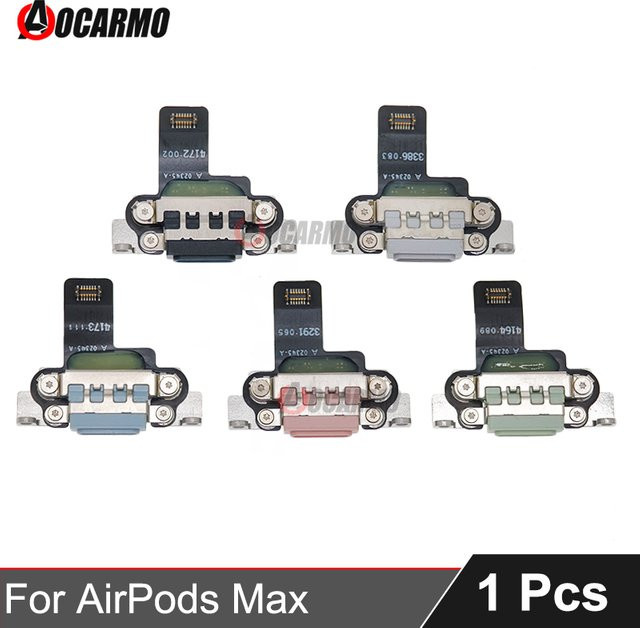 Aocarmo Lightning-Ladeanschluss Flexkabel für AirPods Max 2020 A2096 Reparaturteil - Bild 1
