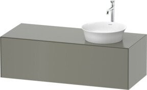 Duravit Waschtischunterschrank White Tulip in White, B/T: 130 x 55 cm - Bild 1