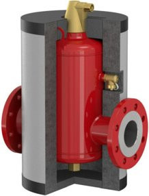 Flamco Isoliermantel Flamcovent IsoPlus Typ 200 für Flamcomat Smart DN 50-200 in Grau und Weiß - Bild 1