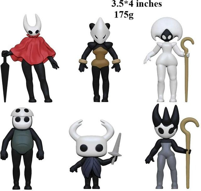 Fashnics Hollow Knight Spielzeugpuppen 6-teiliges Set ab 14 Jahren - Bild 1
