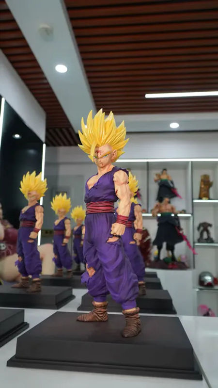 Jt Studio Dragon Ball Statue Super 2 Son Gohan Anime-Figur mehrfarbig handgefertigtes Modell Ornament - Bild 5