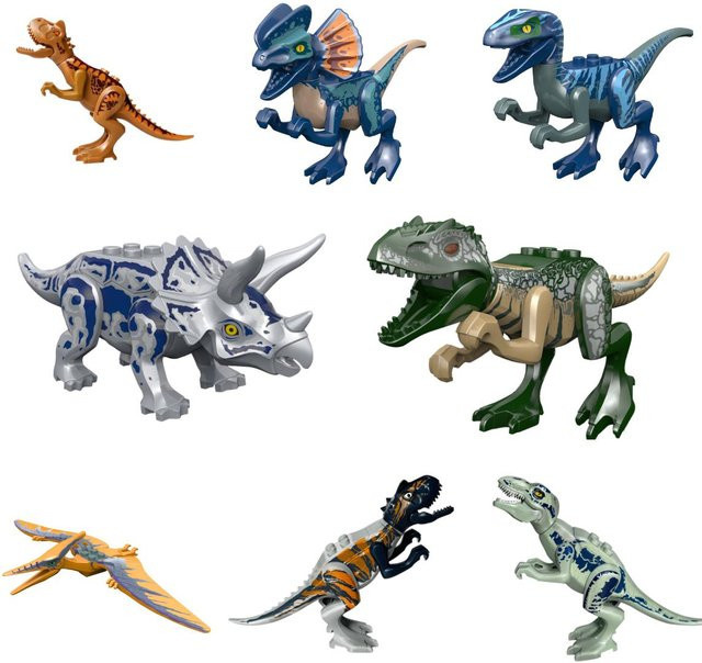 Fashnics Jurassic Dinosaurier Welt Park, Baustein Modell Spielzeug, ab 6 Jahren - Bild 1