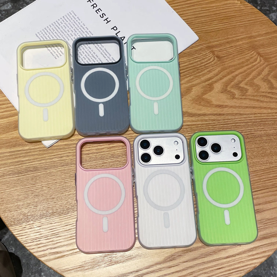Stoßfeste iPhone Handyhülle mit 3D Magnetischer Anziehung und Anti-Fall-Schutz für Apple iPhone 17 16 15 14 13 12 11 Pro Max - Bild 3