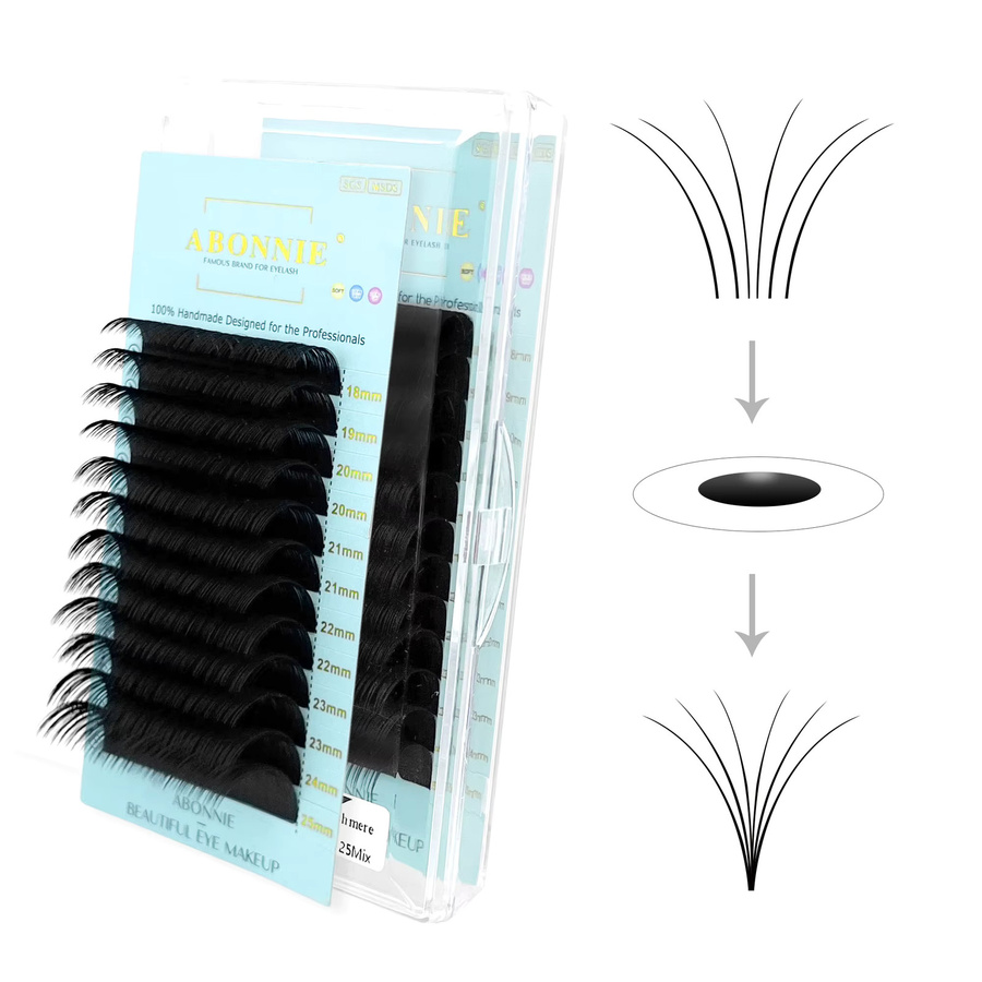 ABONNIE Kaschmir-Wimpernverlängerung, mattschwarz, Unisex - Bild 2