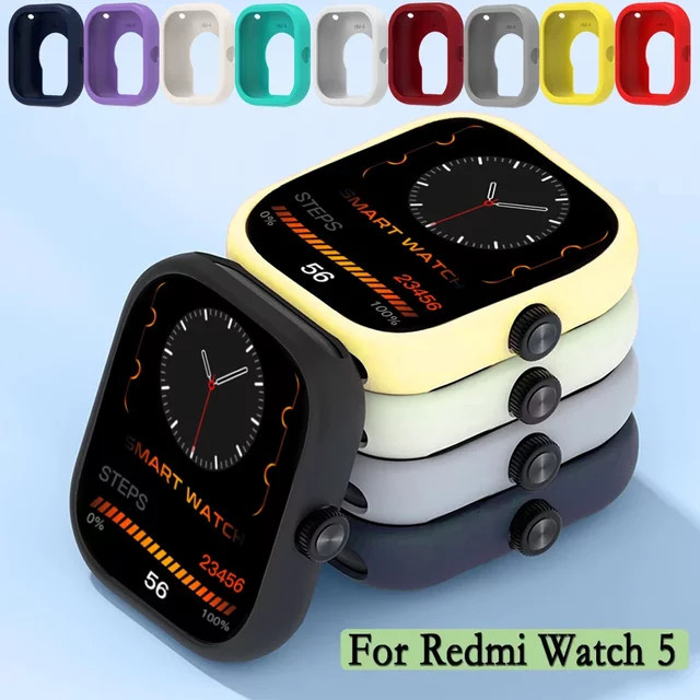 CAOWTAN Schutzhülle für Redmi Watch 5, Silikon, midnight blue - Bild 1