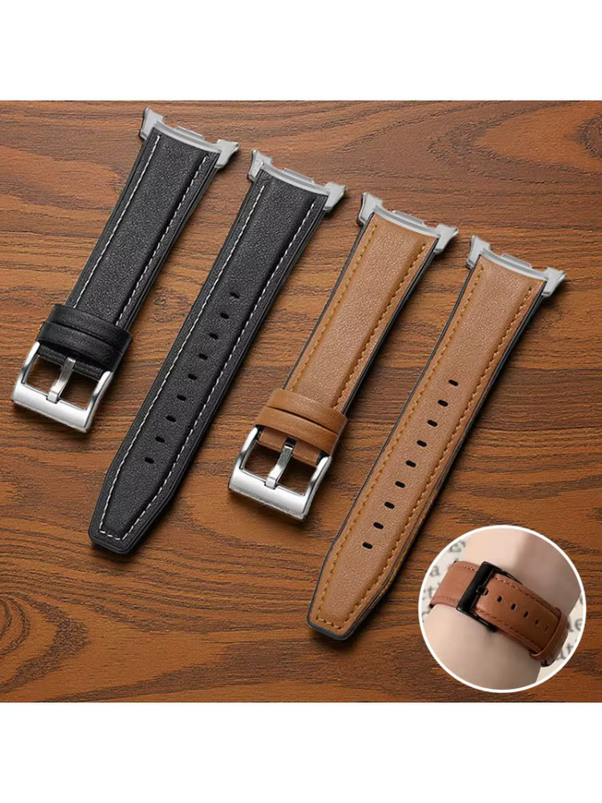 OAKCHARM Uhrenarmband Leder, Samsung Galaxy Watch 8, 40/44 mm, 46 mm, Ultra - Bild 3