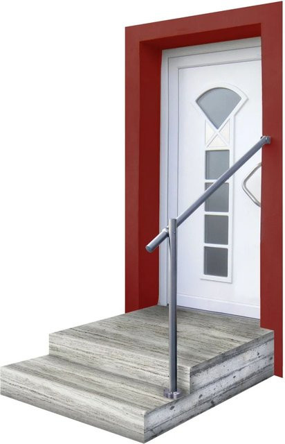 Treba Eingangsgeländer GE6 Edelstahl Bodenmontage Höhe: 1150 mm - Bild 1