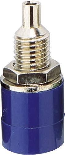 BKL Electronic 072310 Laborbuchse für den vertikalen Einbau, Stift-Ø: 4mm, Blau - Bild 1