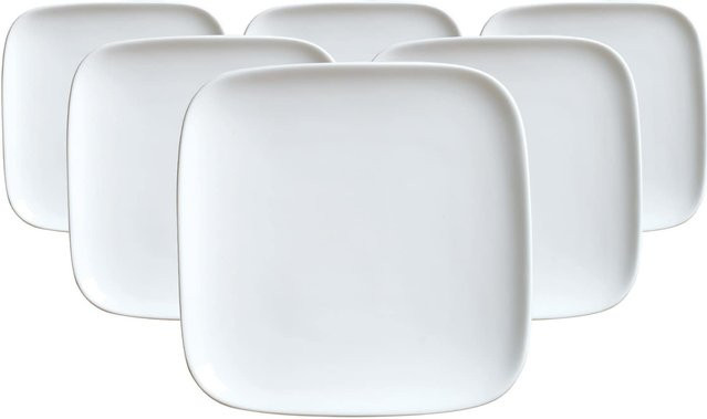 Ritzenhoff & Breker Dessertteller Arena Weiß 6er Set Durchmesser: 21 cm - Bild 1