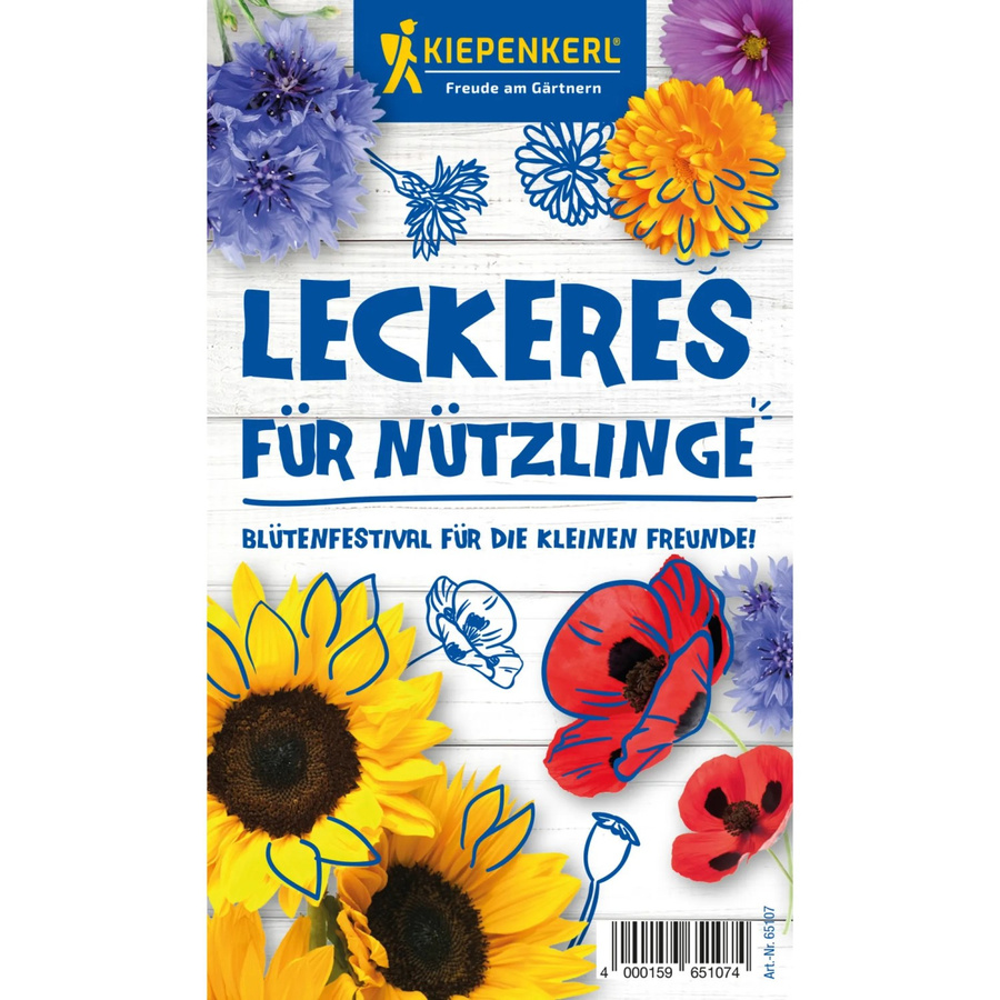 Kiepenkerl Blumensamen-Set Leckeres für Nützlinge Blütenfestival für die kleinen Freunde - Bild 2