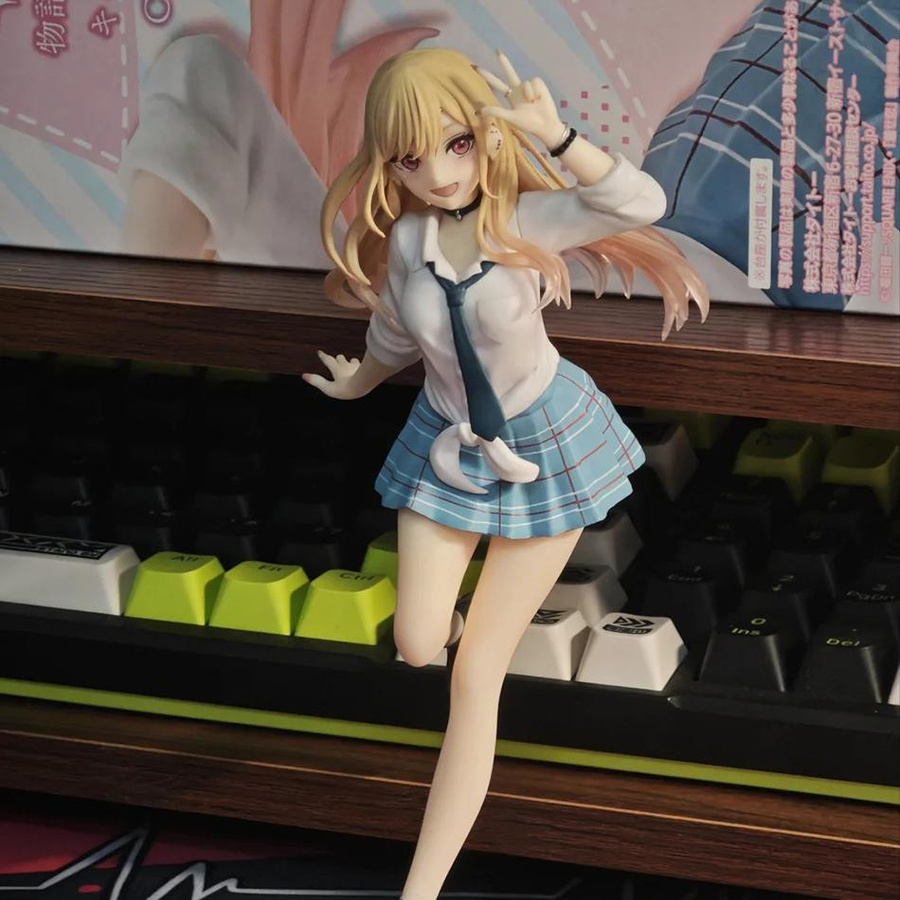 Fashnics Anime-Figur Kitagawa Marin aus My Dress Up Darling in Schuluniform aus PVC, Höhe: 18,0 cm - Bild 4