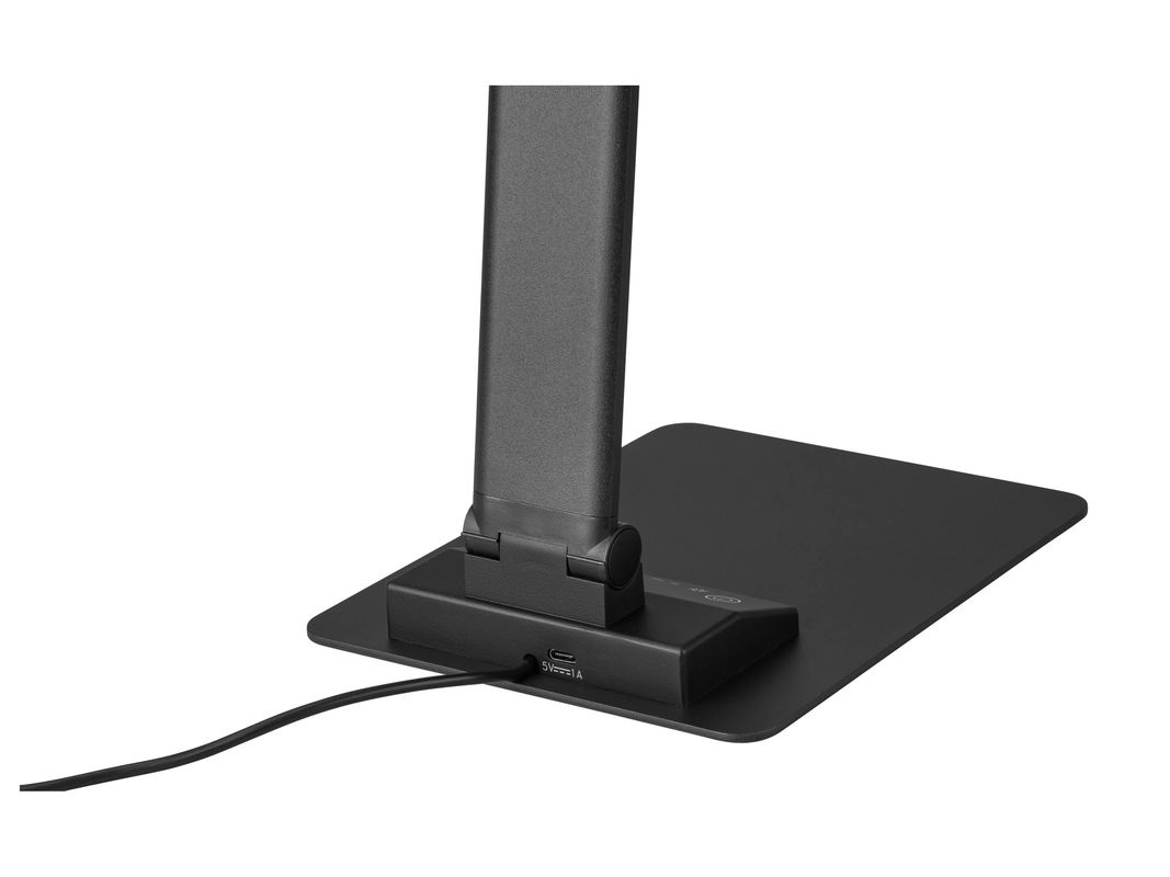 LIVARNO LED-Tischleuchte Mattschwarz dimmbar mit Touch-Funktion und USB-Anschluss - Bild 4