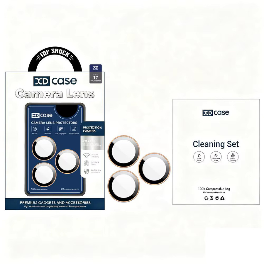 Eagle Eye Displayschutzfolie aus gehärtetem Glas mit Anti-Fog-Beschriftung für Apple iPhone 17 Pro Max und iPhone 17 Pro, Transparent, inklusive Linsenpositionierungswerkzeug - Bild 5