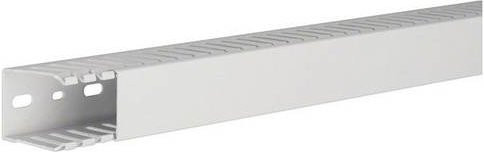 Hager Verdrahtungskanal HNG5003707035B Grau, B/H: 37 x 50 mm, Länge: 2 m - Bild 1