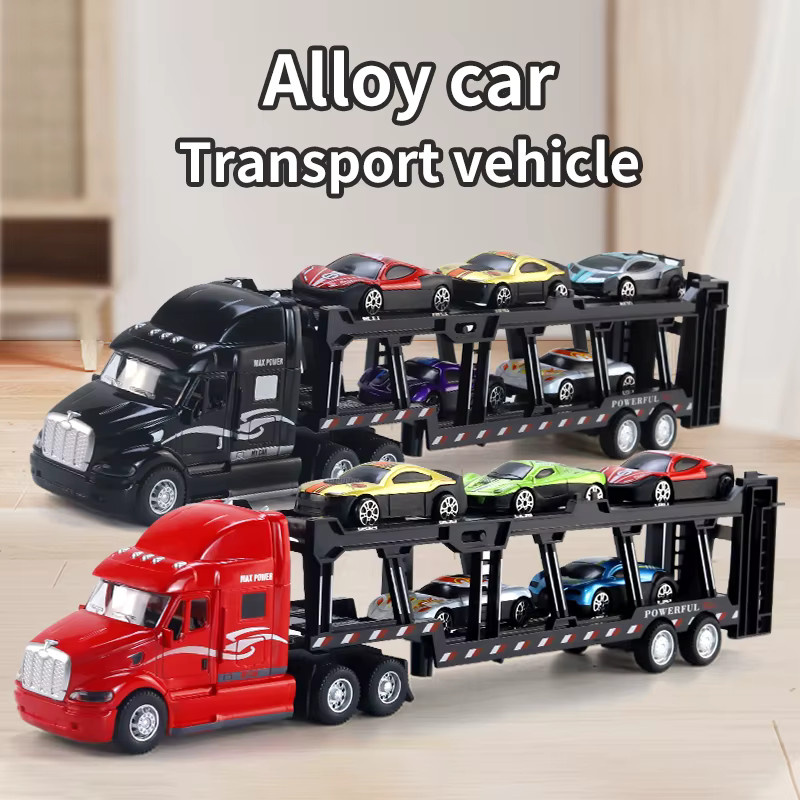 Legierungsspielzeugautos, LKW-Transportfahrzeuge, Metall, Set / Bundle - Bild 3