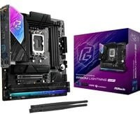 ASRock B860M Lightning WiFi Mainboard Micro ATX LGA1851 DDR5 Schwarz mit WiFi und Bluetooth - Bild 1