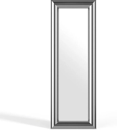 Vente-unique Wandspiegel Boraya in Silber, rechteckig, B: 60 cm, H: 170 cm