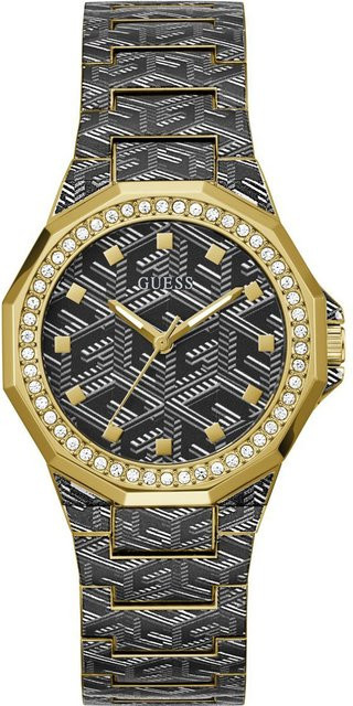 Guess Damenuhr Misfit, Quarz, Edelstahl, 38 mm, Grau - Bild 1